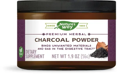 Charcoal Powder, 56 g, Nature’s Way