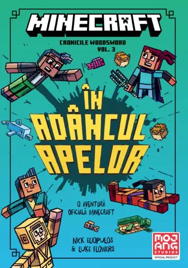 In adâncul apelor. Seria Cronicile Woodsword Vol. 3 (Minecraft)