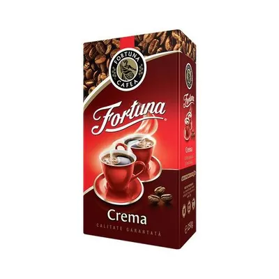Cafea macinata in vid Fortuna Crema, 250 g Engros