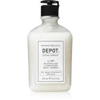 Depot 500 Beard & Moustache Specifics No. 501 Moisturizing & Clarifying Beard Shampoo Sampon Hidratant pentru Barbă