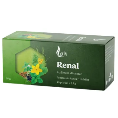 Ceai Renal pentru sanatatea rinichilor, Larix | 40 plicuri