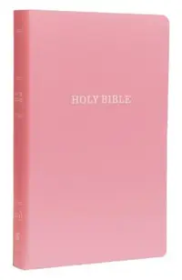 KJV, Gift and Award Bible, Imitation Leather, Pink, Red Letter Edition