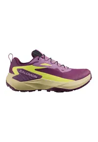 Pantofi Genesis cu tehnologie Gore-Tex - pentru alergare pe teren accidentat - Roz fandango/Verde lime/Violet pruna