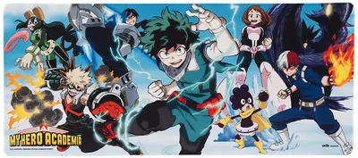 Mouse pad pentru gaming Erik - My Hero Academia, XL, moale