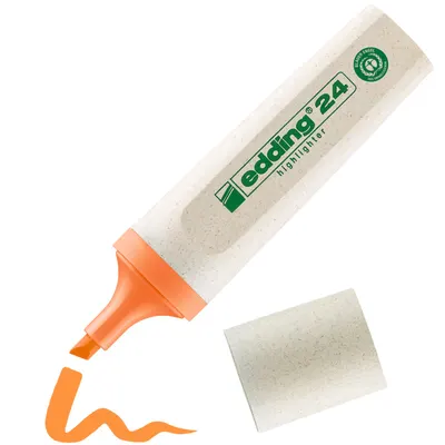 Highlighter Edding 24 Eco Highlighter - portocale