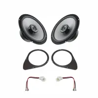 Pachet difuzoare auto Hertz Uno dedicat usi spate Fiat 500 2010-, RMS 55W