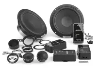 Difuzoare auto Audison VOCE II AVK 6 S II set sistem 2 căi, 165mm, 125 W RMS, 4Ω, set 4 difuzoare + accesorii