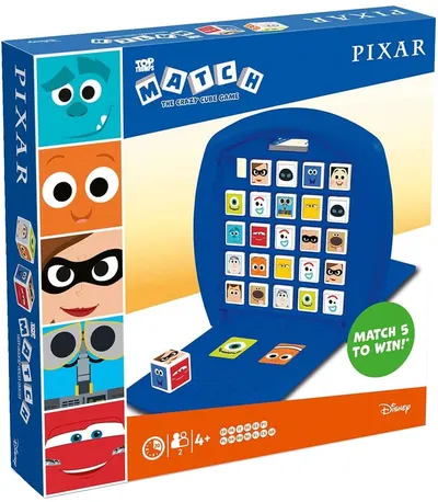 Joc cu cărți și cuburi Top Trumps Match - Pixar