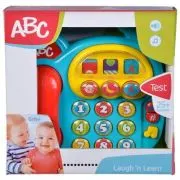 Jucarie telefon abc, bebe albastru