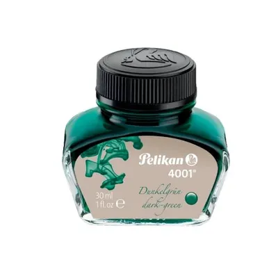 Cerneala Pelikan 4001®, 30 ml, verde inchis