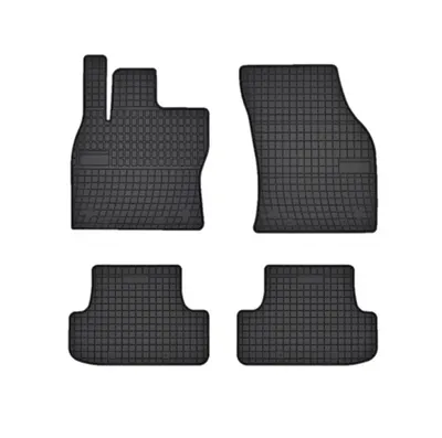 Set covorase auto din cauciuc Audi Q2 2016-2020, presuri FROGUM, Negru