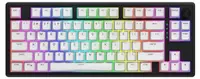 Tastatură mecanică Hator - Skyfall 80 MAG ULTRA 8K, Aurum Ice Magnetic, RGB, neagră/albă