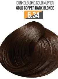 Vopsea Profesionala Fara Amoniac EVOQUE USA, Nuanta 6.34 GOLD COPPER DARK BLONDE - Cu Ulei de Argan si 12 Aminoacizi, 100 ml - Evoque