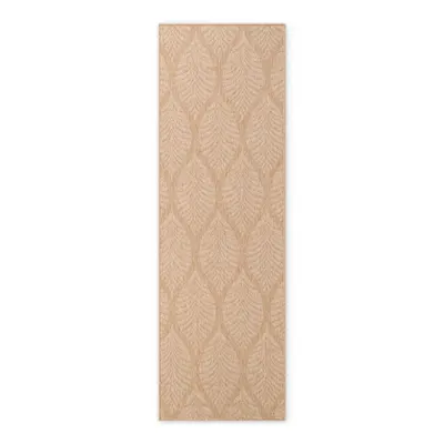 Covor tip traversă pentru interior și exterior bej/fildeș 80x250 cm Duet Liora – NORTHRUGS