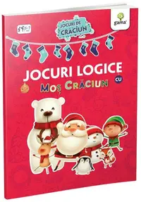 Jocuri logice cu Moș Crăciun - Paperback brosat