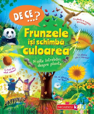 De ce…? Frunzele își schimbă culoarea şi alte întrebări despre plante - Paperback brosat