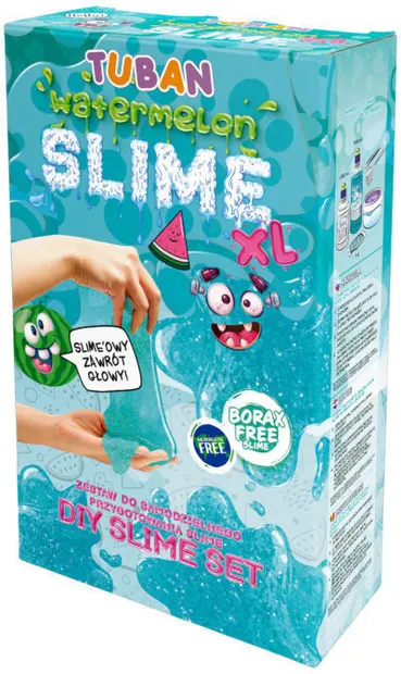Set creativ Tuban - XL, Fă-ți propriul slime de pepene verde