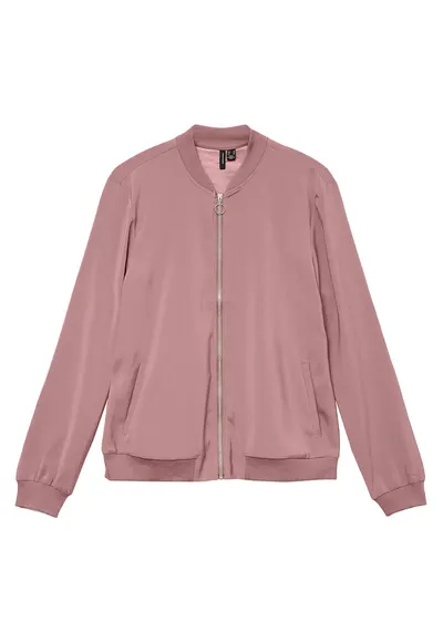 Geaca bomber Femeie - roz - poliester reciclat