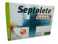 Septolete Omni Lamaie si Soc 3mg/1mg, KRKA | 16 pastile
