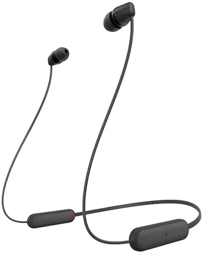 Căști wireless cu microfon Sony - WI-C100, negre