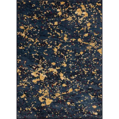 Covor albastru închis 50x70 cm Tonio – FD