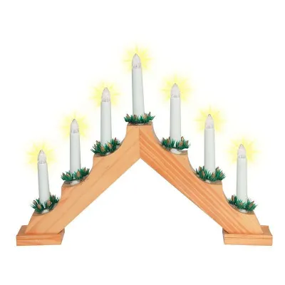 Lumanari decorative de Craciun, becuri tip flacara, Home