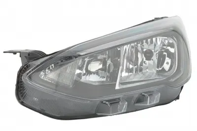 Far stanga (H1 H7 LED PY21W, electric, cu motor, culoare insert: negru) potrivit FORD FOCUS IV 01.18-09.21