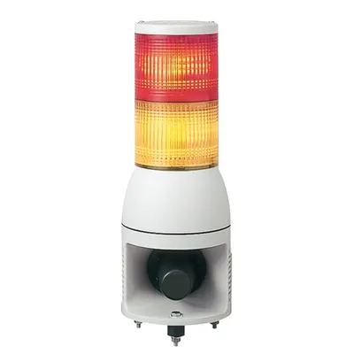 Lampa Turn 100 Mm 24 V Sirena - Led Stabil/Intermitent - Portocaliu/Rosu