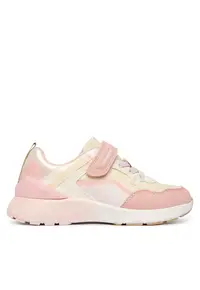 Pantofi sport fete - velcro - textil - roz