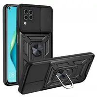 Husa pentru Huawei P40 lite 4G, Techsuit, CamShield, Neagra
