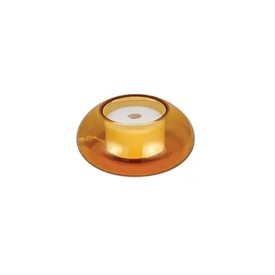 Veioza Micky,1 LED, 500 Lm, dulie GX53, D:170 mm, H:75 mm, Chihlimbar
