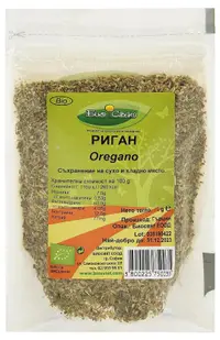 Oregano bio, măcinat, 50 g, Biosvyat