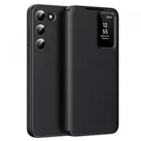 Husa pentru Samsung Galaxy S23+ S916, Techsuit, SmartView, Neagra