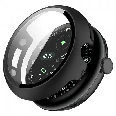 Husa Techsuit Defense360 Pro pentru Google Pixel Watch 4 41mm, Neagra