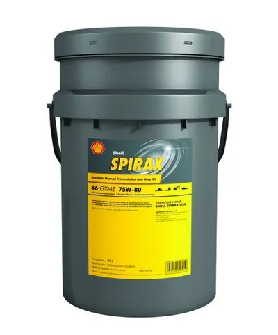 Ulei transmisie manuala SHELL SPIRAX S6 GXME 75W80, volum 20 litri 20L