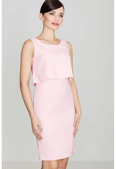 Rochie de zi model 114320 - Roz