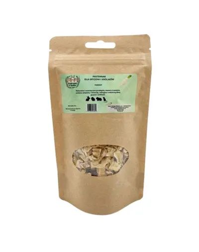 HAPPY DOG Bucătăria Șefului Gustare pentru rozătoare și iepuri cu păstârnac 50 g