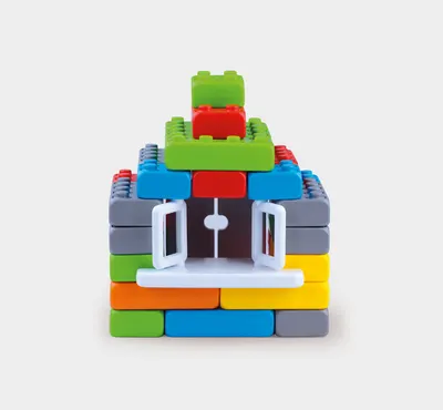 Set de construcție cu uși și ferestre - 40 de piese
