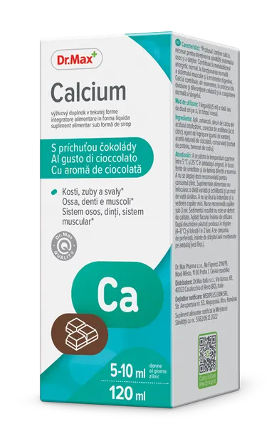 Dr. Max Calcium Sirop, 120ml
