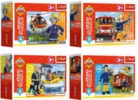 Mini puzzle Trefl din 20 de piese maxi - Pompierul Sam, sortiment