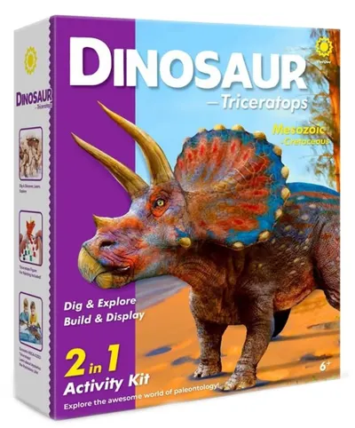 Trusă de cercetare Sonne - Dezgropați un schelet de Triceratops