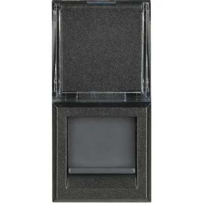 Priza RJ 45 Axolute - Cat. 6 - FTP - Antracit - 1 modul