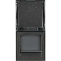 Priza RJ 45 Axolute - Cat. 6 - FTP - Antracit - 1 modul