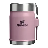 Termos mov pentru mâncare din oțel inoxidabil 400 ml Legendary Food Jar + Spork Purple Smoke – Stanley