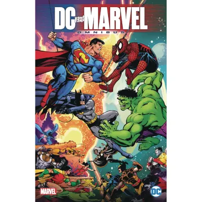 DC Versus Marvel Omnibus HC - Coperta B George Perez