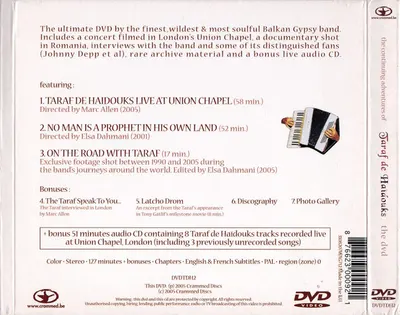 The Continuing Adventures Of Taraf De Haidouks (DVD+CD)