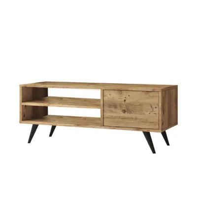 Comoda TV CD1-A, pin atlantic, 110x40x44 cm