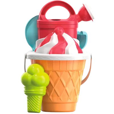 Set jucarii apa si nisip Galetusa cu unelte Gelato