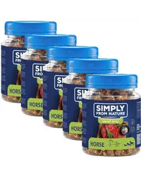 SIMPLY FROM NATURE Smart Bites recompense dresaj caini 5x130 g din cal