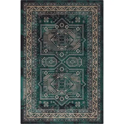 Covor în culoarea petrolului din lână 200x300 cm Mia – Agnella